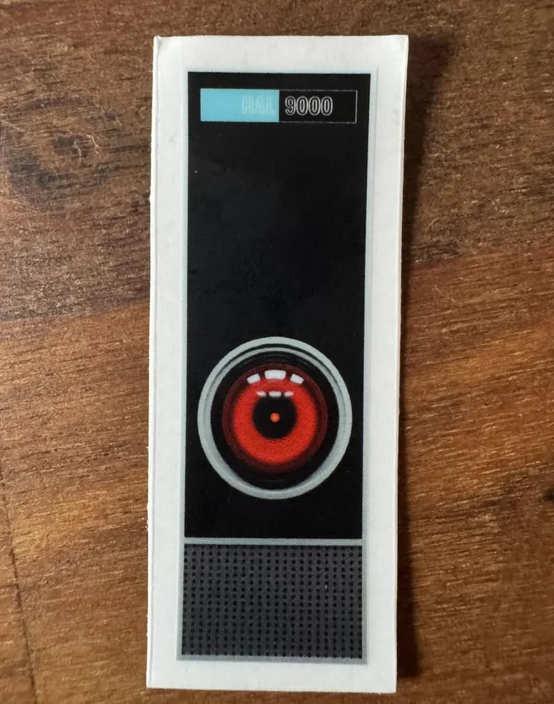 2001 A Space Odyssey Hal 9000 Interface Laptop Sticker